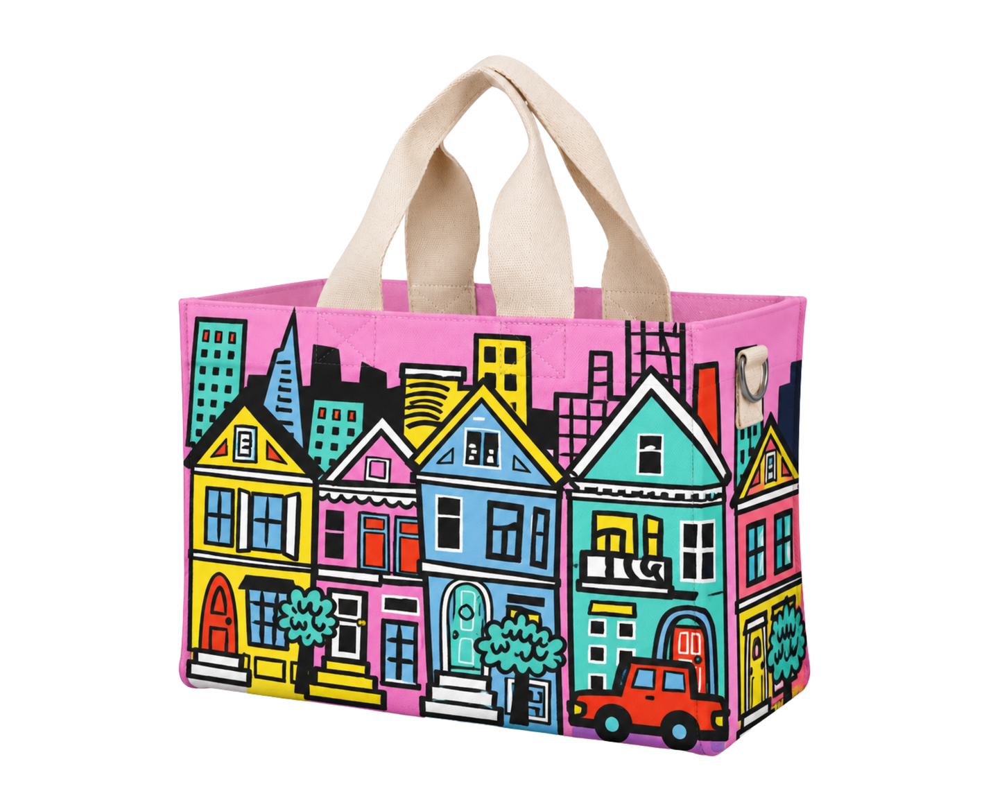 SF Painted Lady Medium Travel Tote