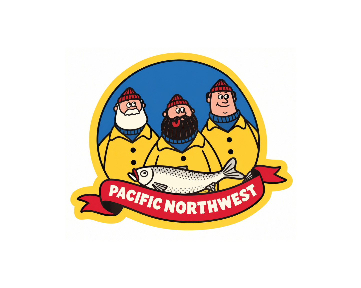 PNW Fishing Club Sticker