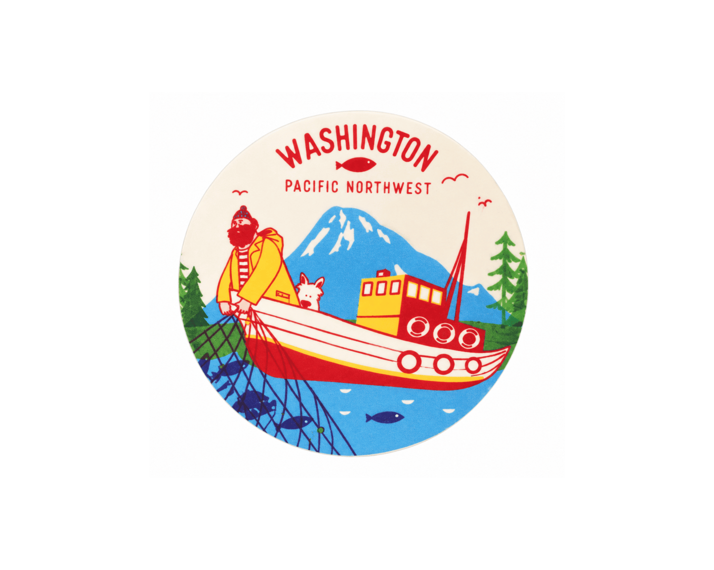 PNW MIW Fishermen Sticker