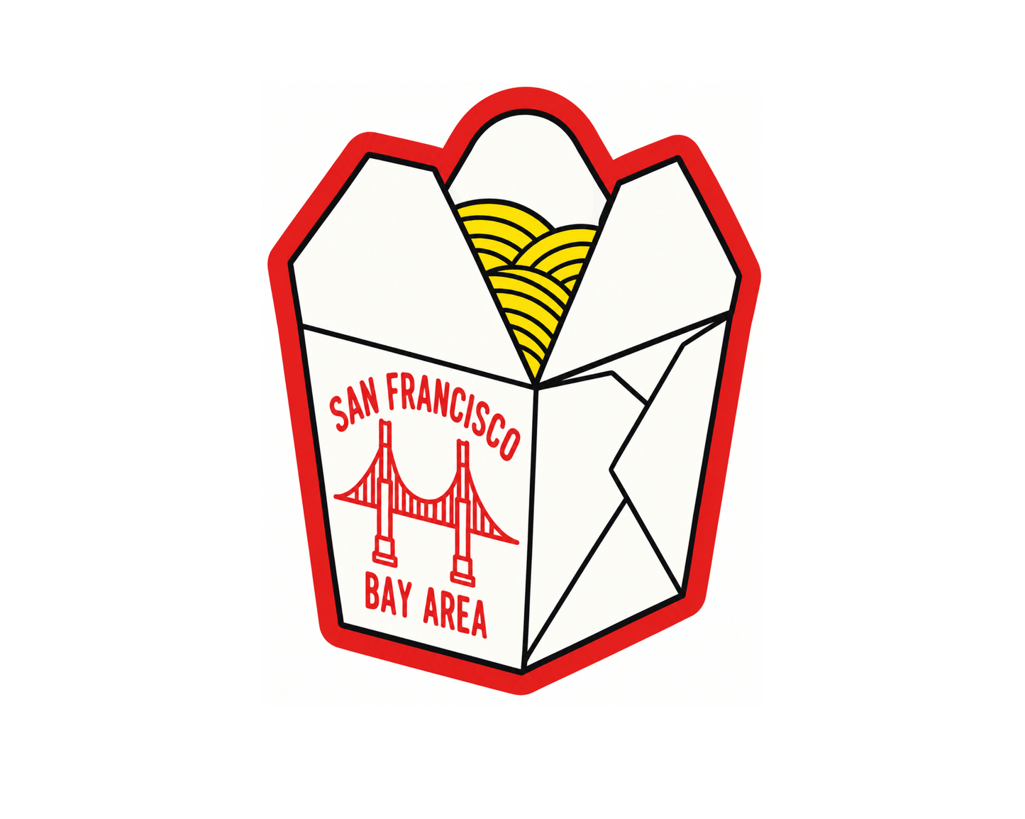 SF Takeout Sticker