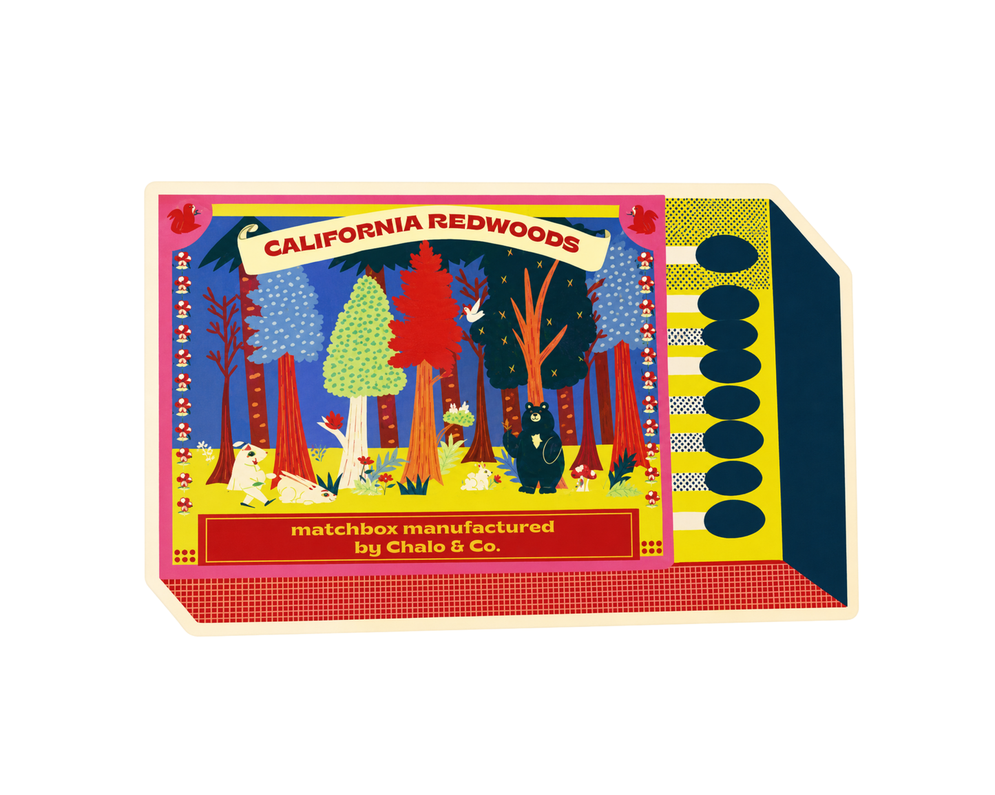 California Redwood Sticker