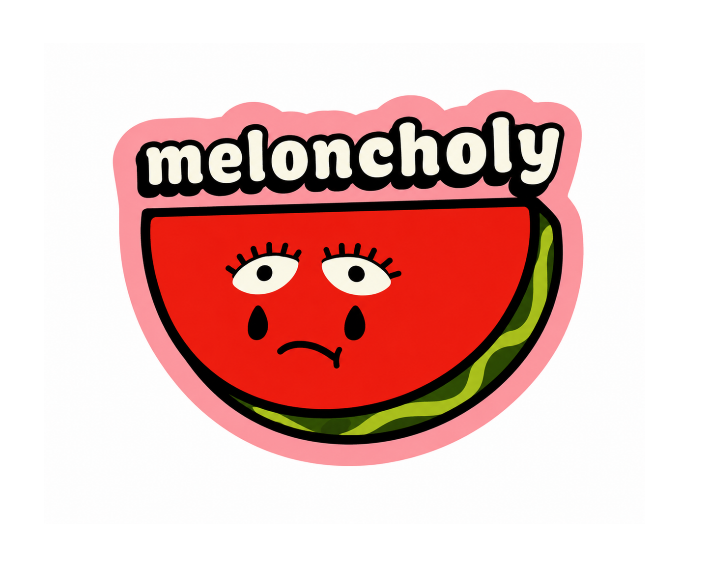 Meloncholy Sticker (Copy)