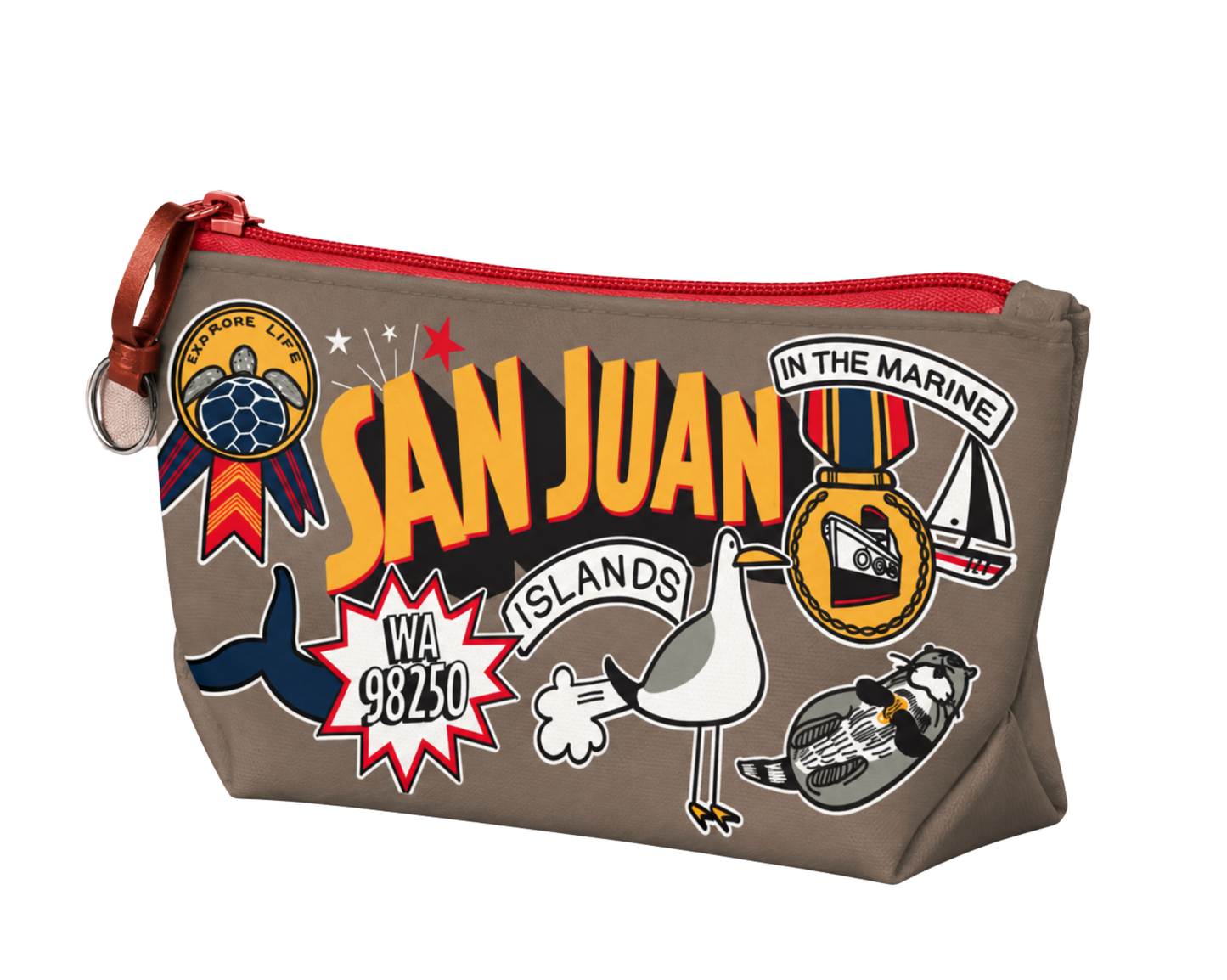 San Juan Island Medium Pouch
