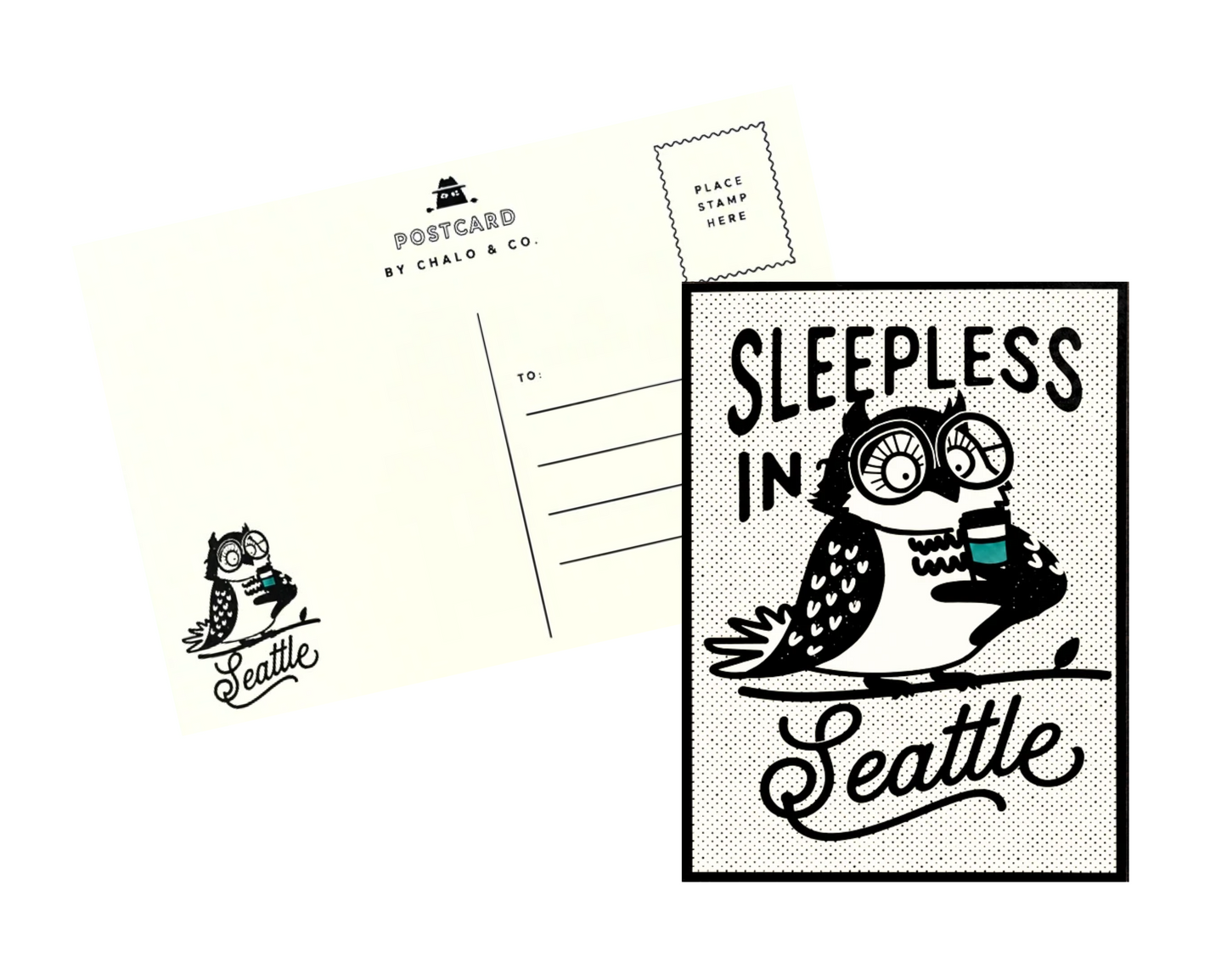 Seattle Sleepless in Seattle Postcard