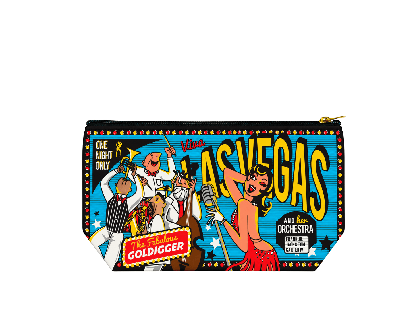 Las Vegas Showgal Medium Pouch