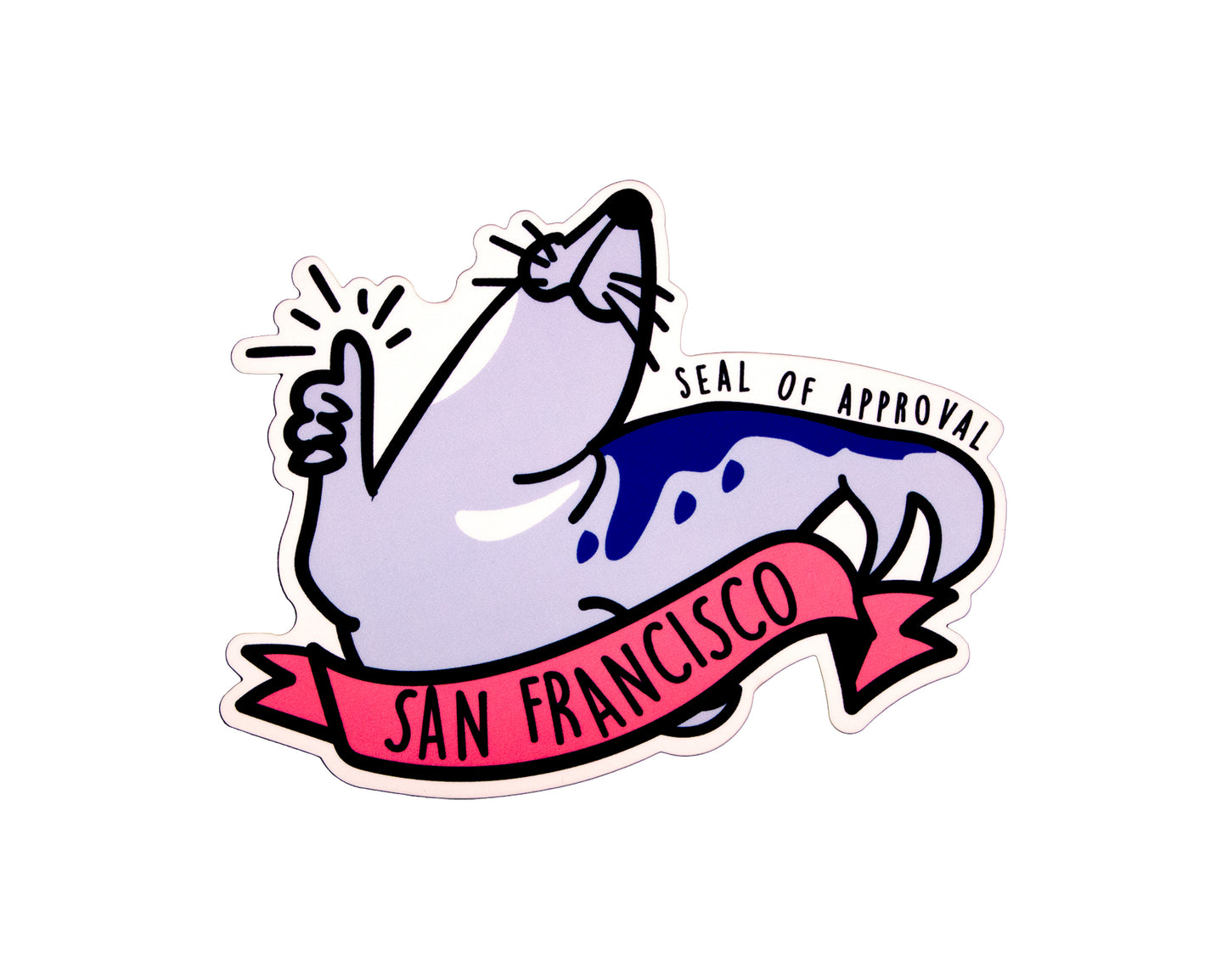 SF Seal of Approval Sticker