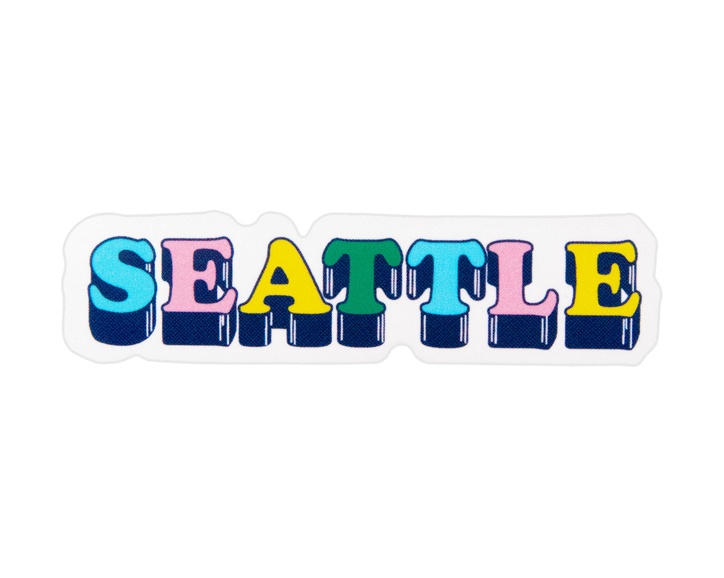Seattle Typo Sticker