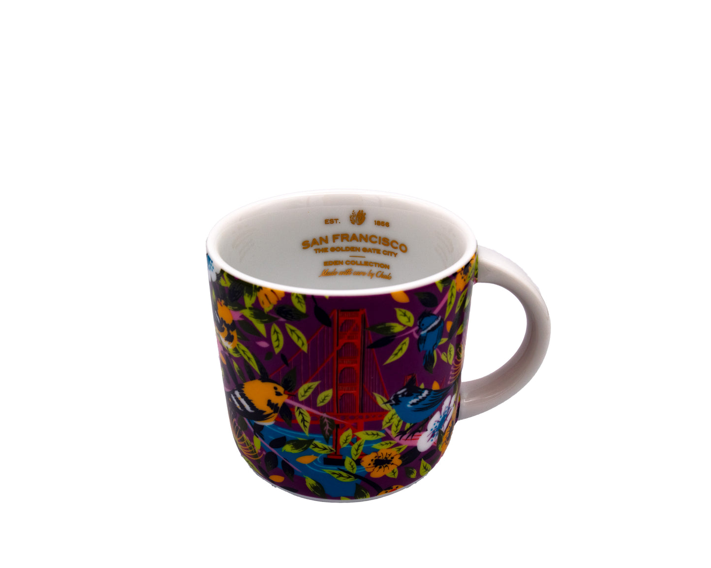 SF Golden Gate Finche Porcelain Mug