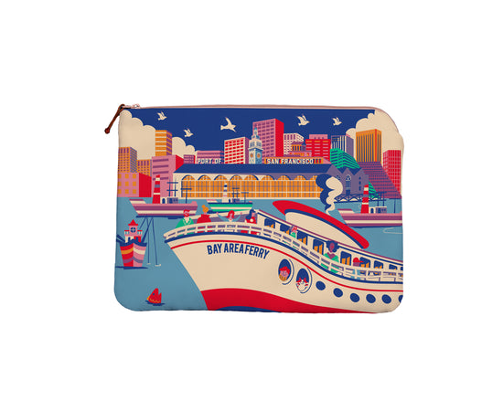 SF Bay Area Ferry 13" Laptop Case