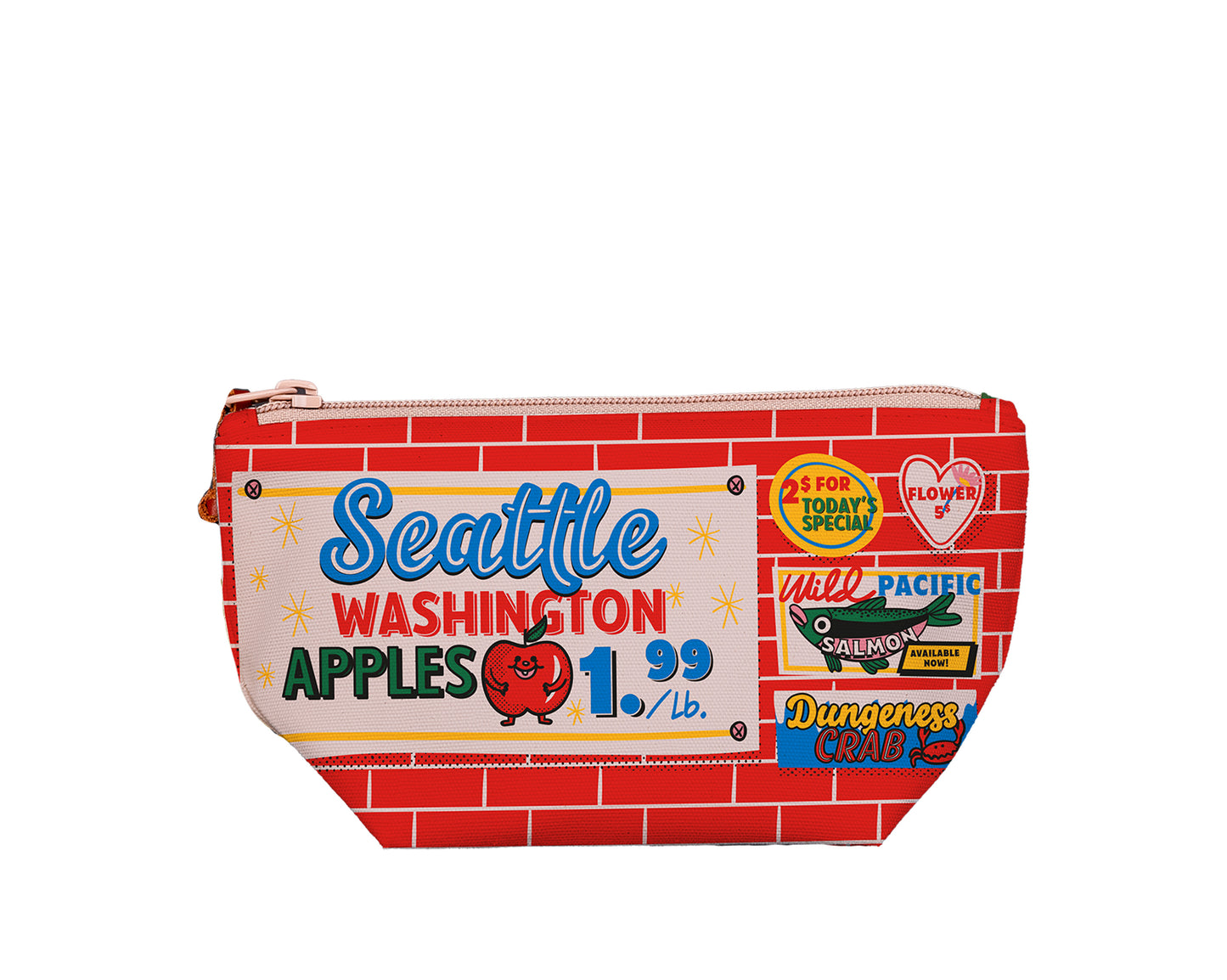 Seattle Billboard Medium Pouch