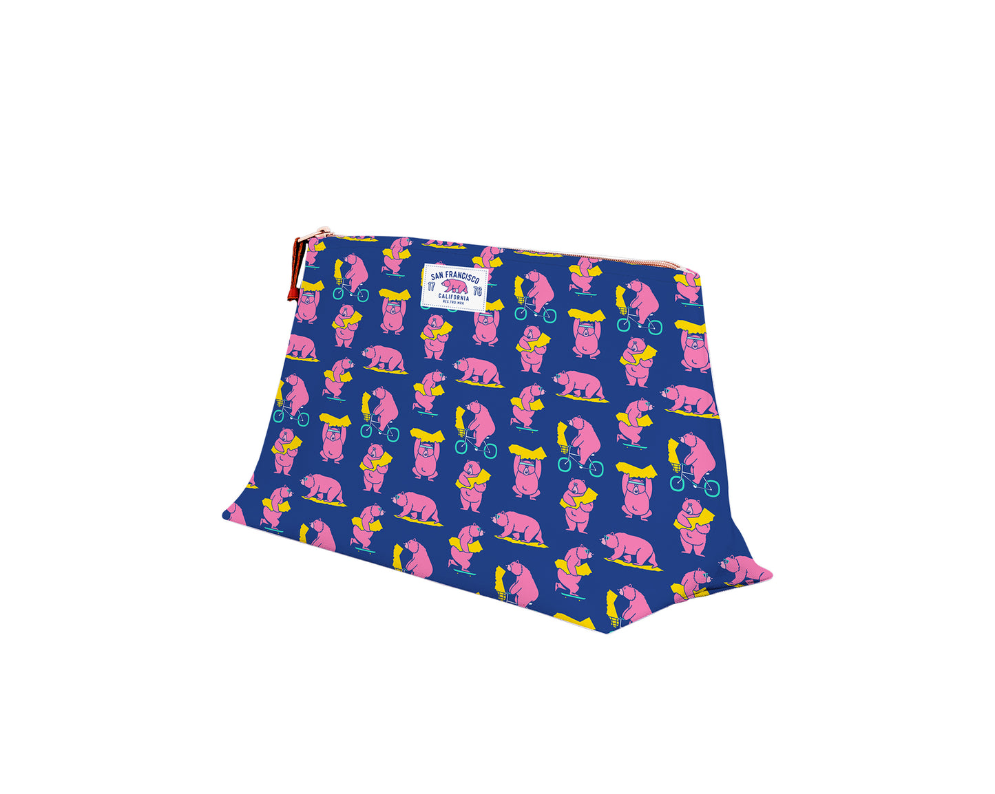 SF Cali Bear Large Pouch