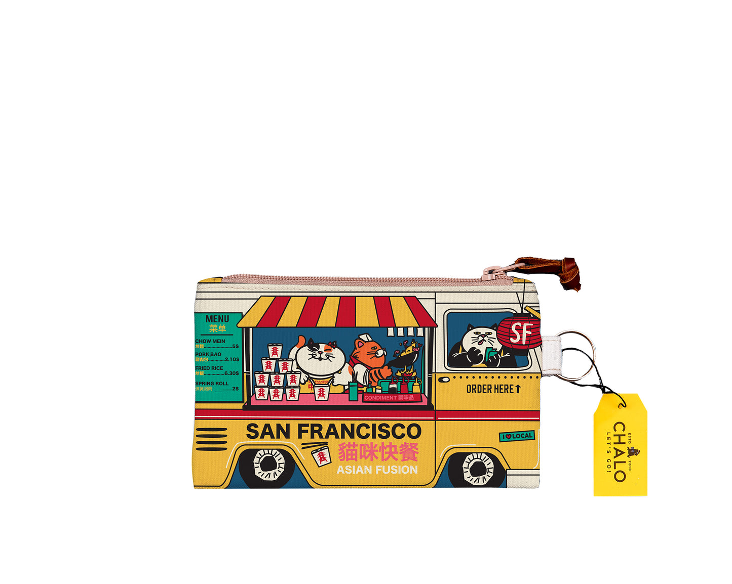 SF Cat Food Truck Small Pouch