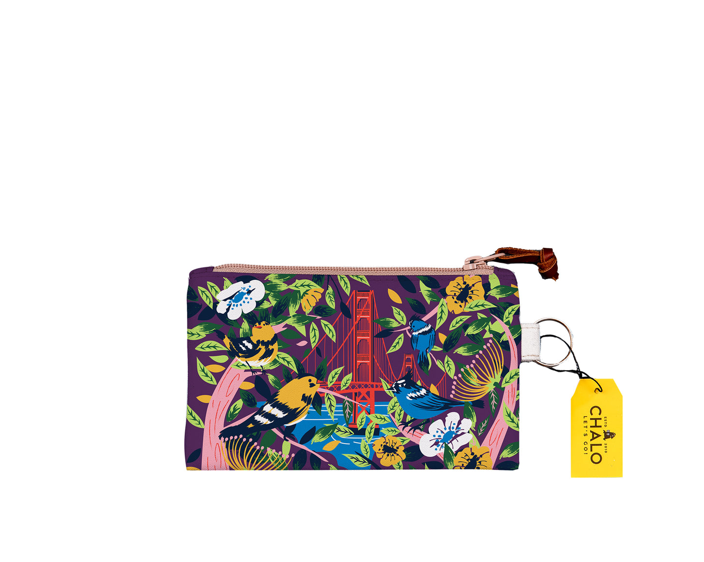 SF Golden Gate Finches Lifestyle Small Pouch