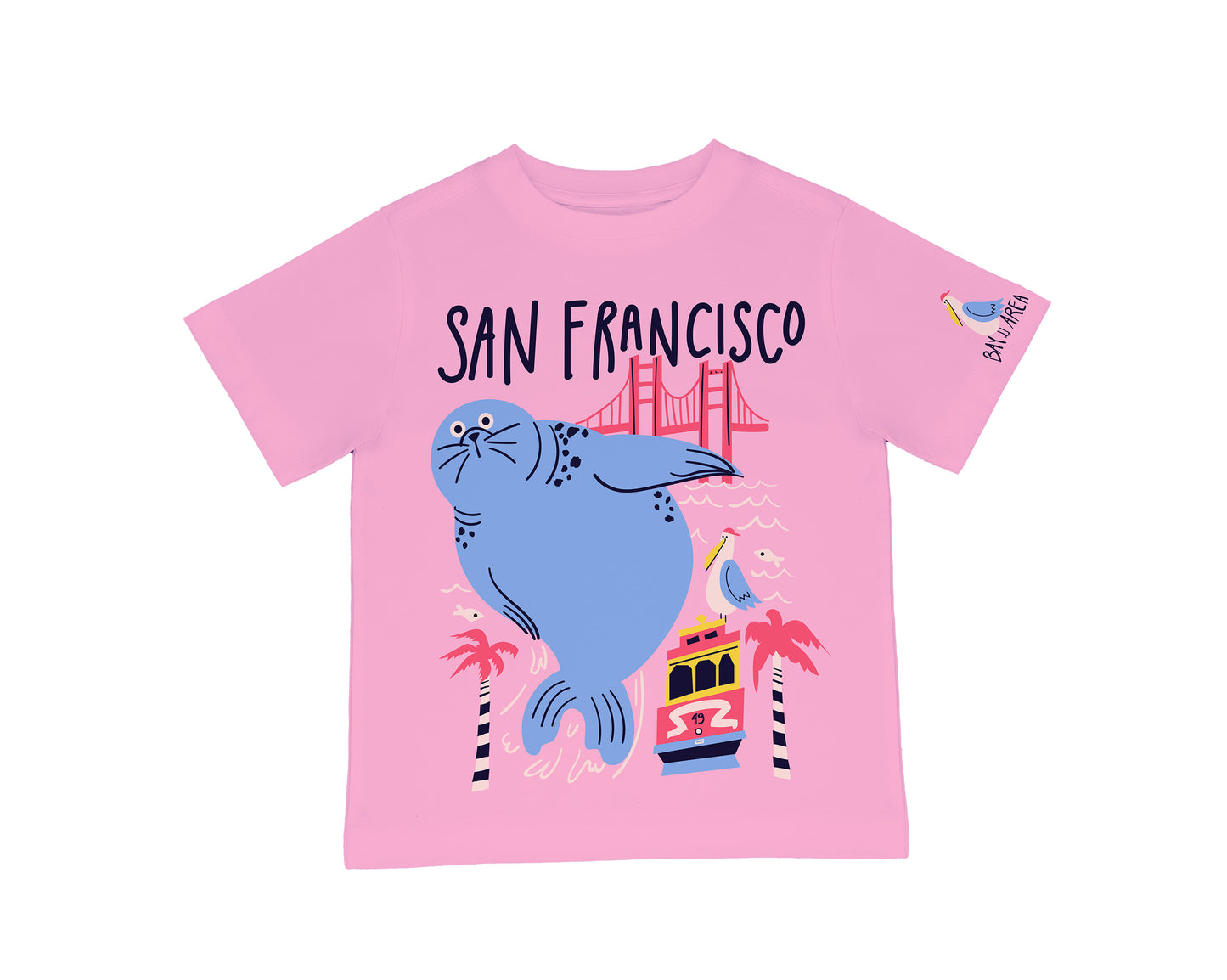 SF Leaping Seal Kids T-shirt