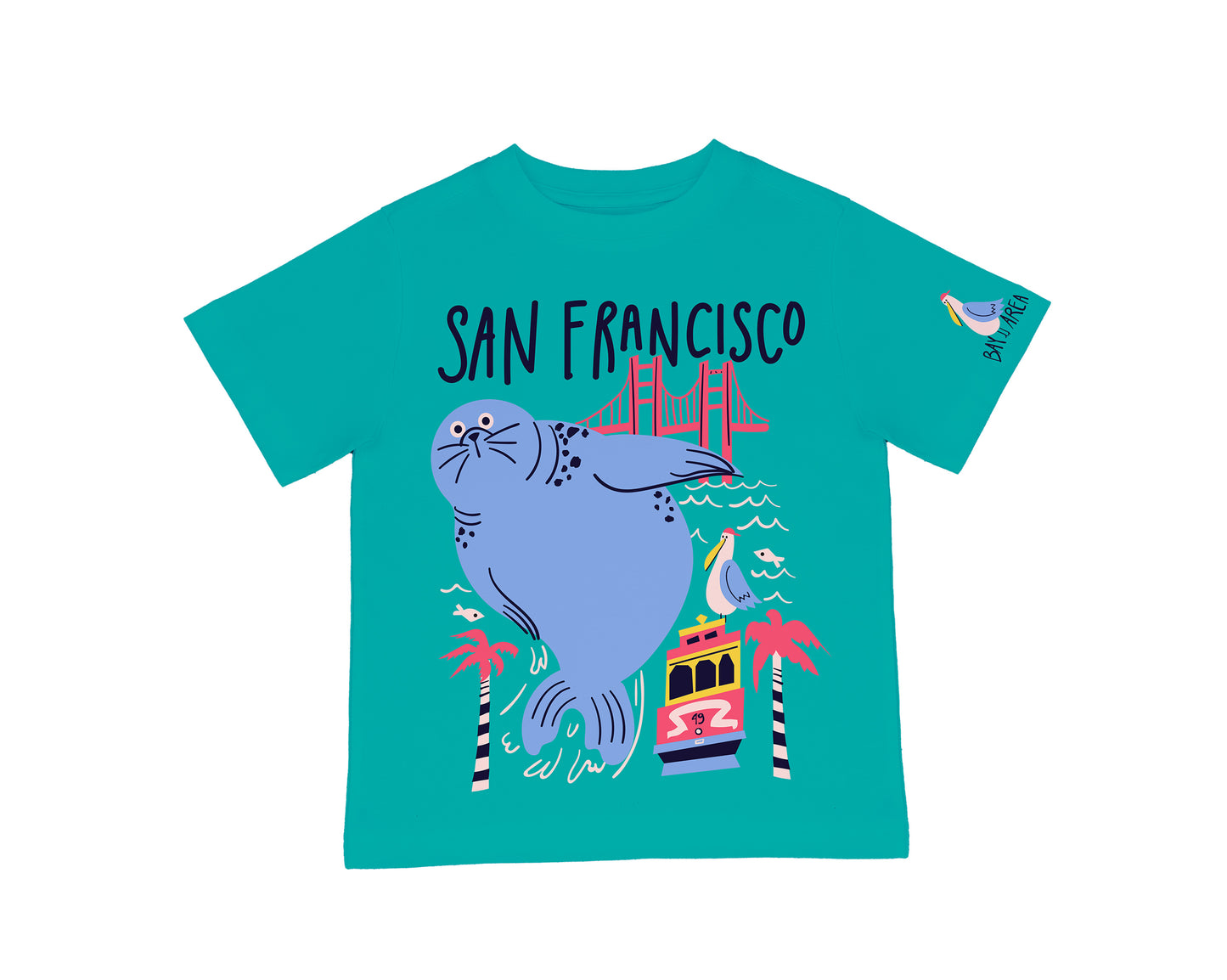 SF Leaping Seal Kids T-shirt