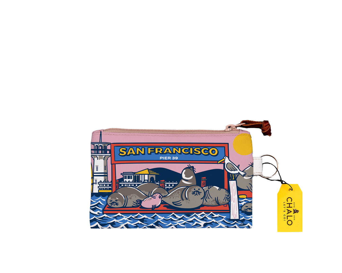 SF Pier 39 Seals Small Pouch