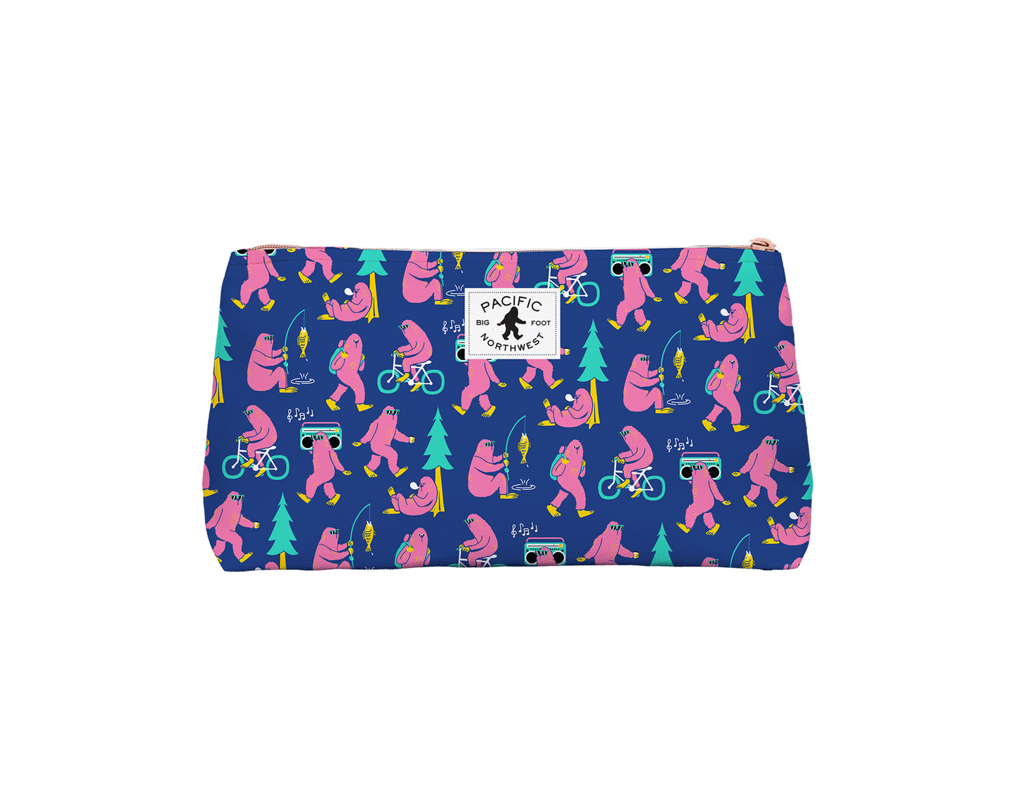 PNW Big Foot Print Large Pouch