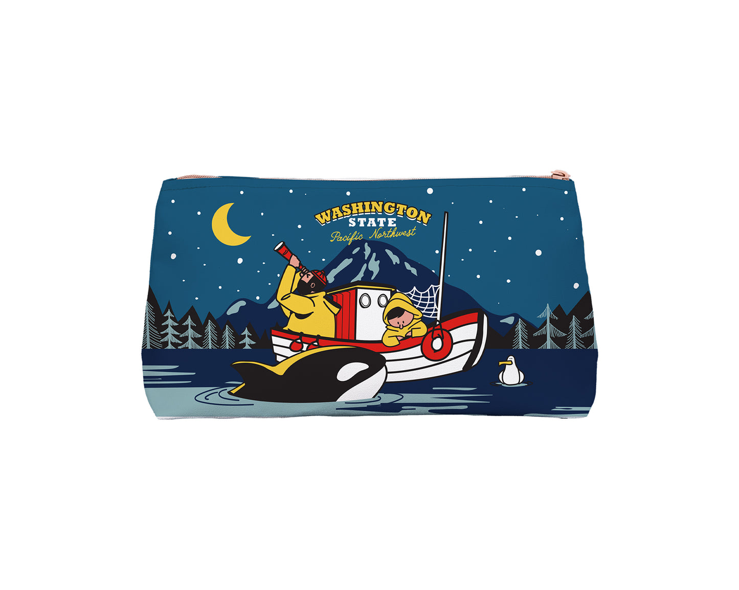PNW Night Fishermen Large Pouch