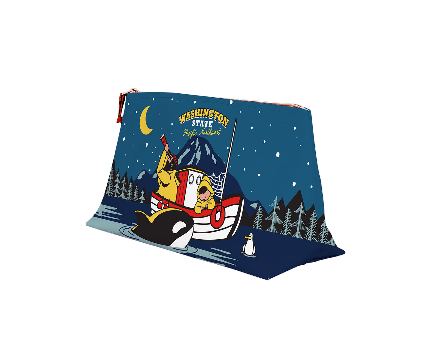 PNW Night Fishermen Large Pouch