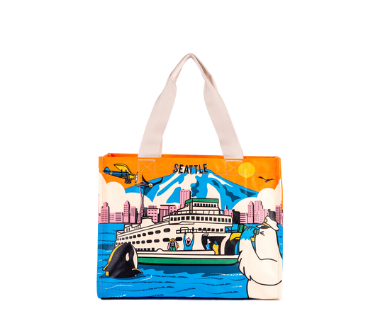 PNW Ferry Travel Tote Bag