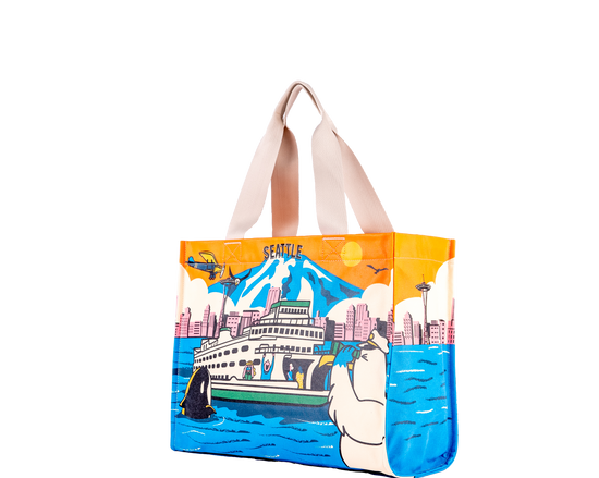 PNW Ferry Travel Tote Bag