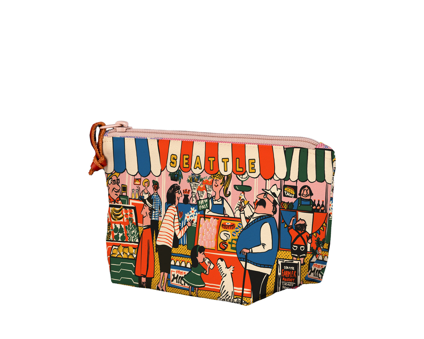 Seattle Classic Farmer’s Market Medium Pouch