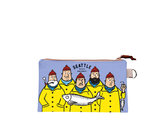 Seattle Fishermen Travel Pouch