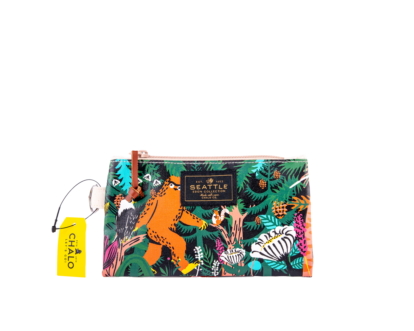 Seattle Big Foot Forest Small Pouch