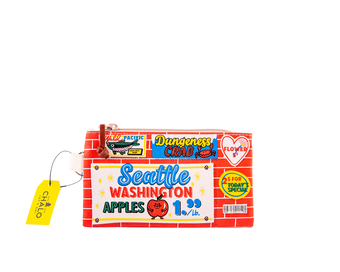 Seattle Billboard Small Pouch