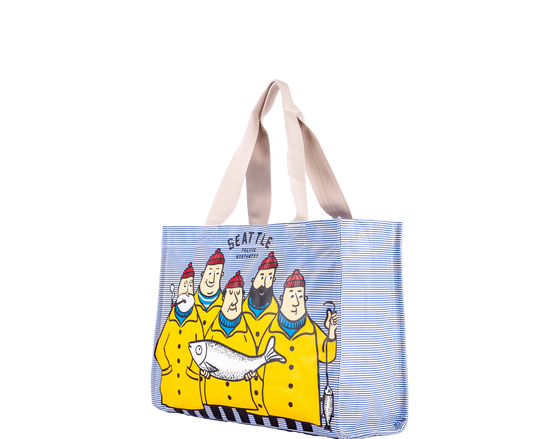 Seattle Fishermen Travel Tote Bag