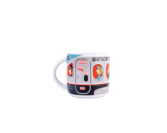 Seattle Jet Setter Porcelain Mug