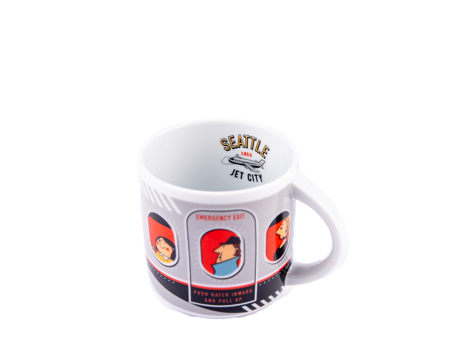 Seattle Jet Setter Porcelain Mug