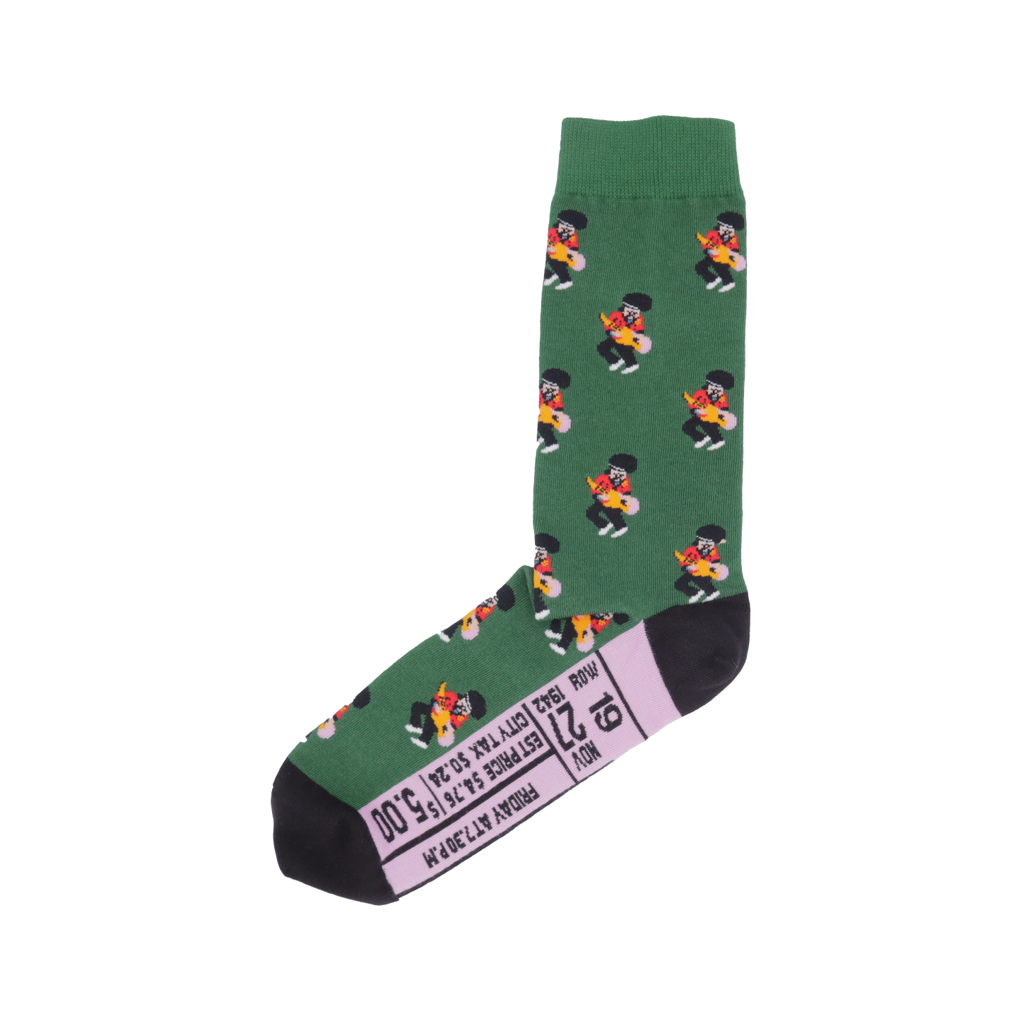 Seattle Jimi Hendrix Crew Socks
