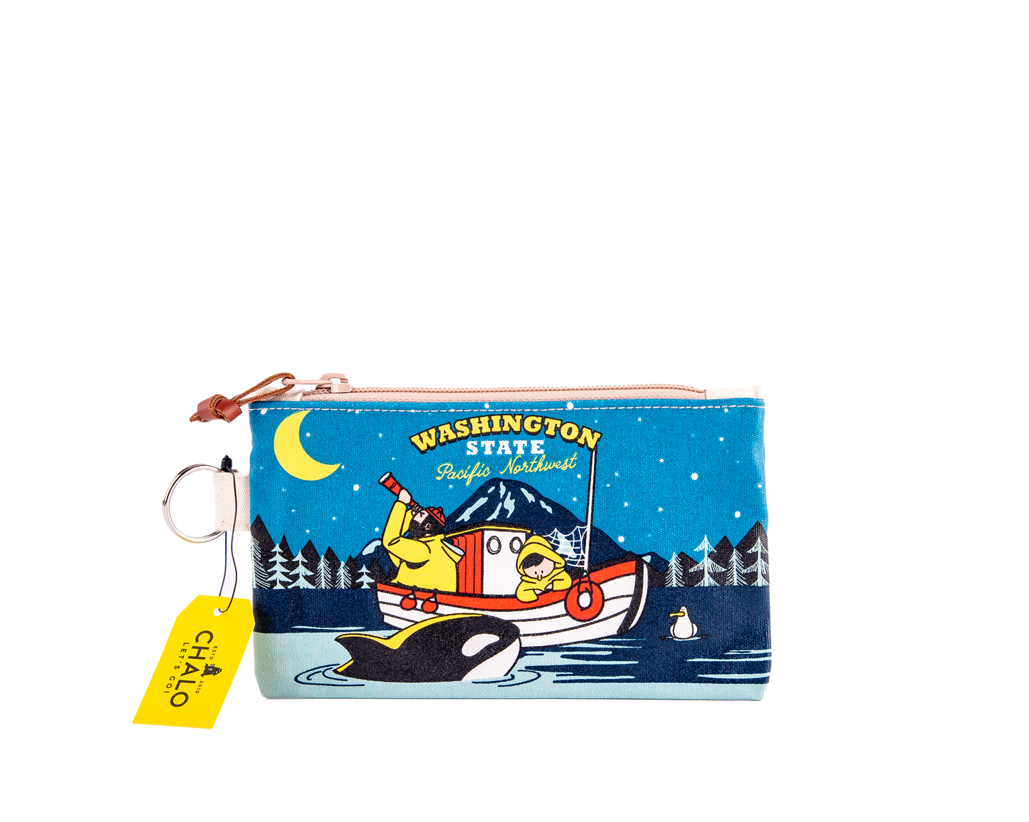 PNW Night Fishermen Small Pouch