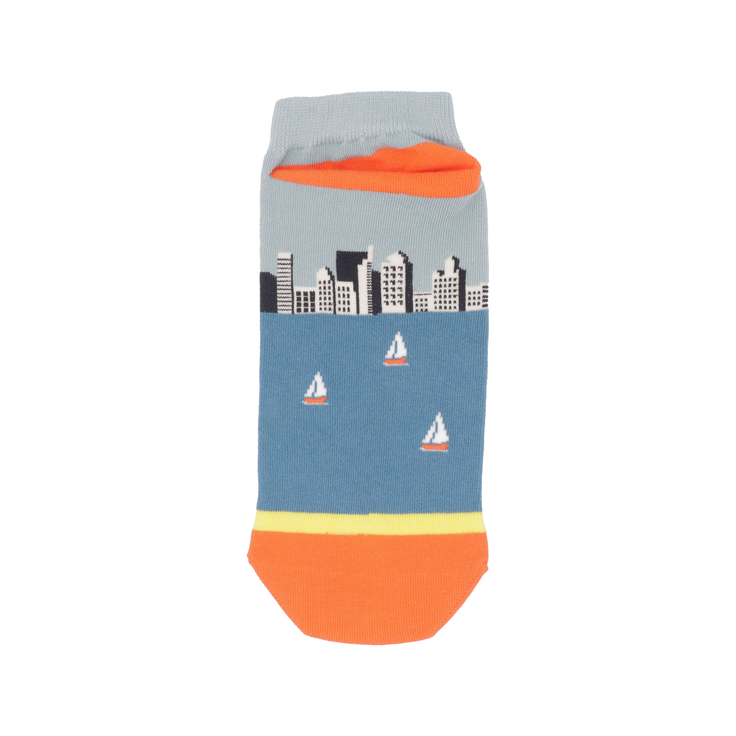 Seattle Octopus Skyline Ankle Socks