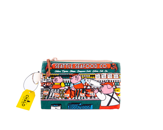 Seattle Piggy Seafood Co. Small Pouch