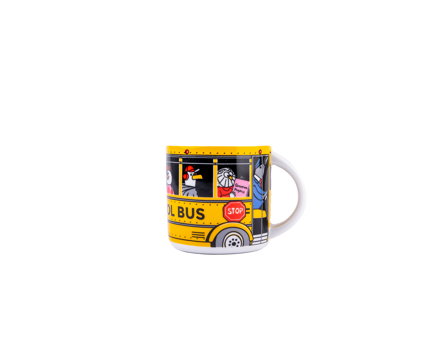 Seattle School Bus Porcelain Mug