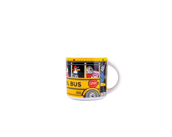Seattle School Bus Porcelain Mug