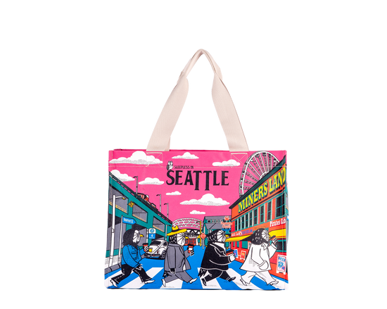 Seattle Sleepless In Seattle Waterfront Owls Travel Tote Bag