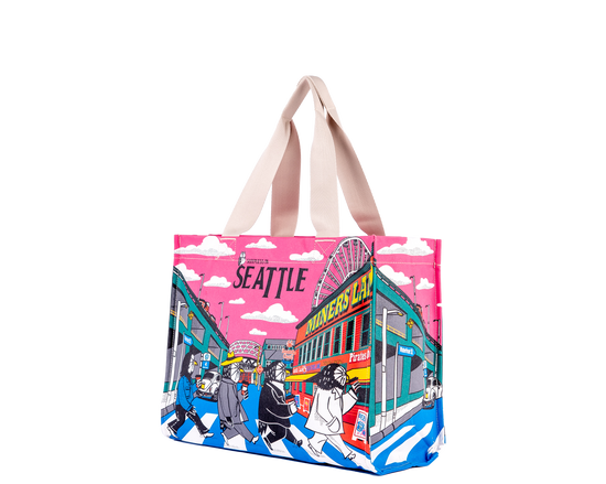 Seattle Sleepless In Seattle Waterfront Owls Travel Tote Bag