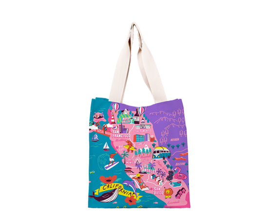 SF Calimap Shopping Bag