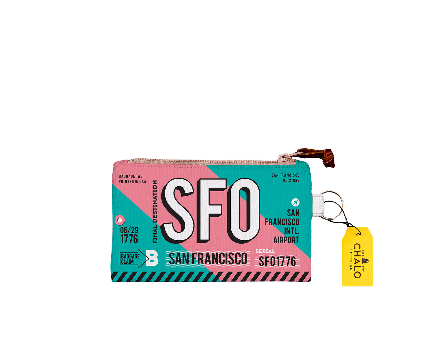 SF Luggage Tag Small Pouch