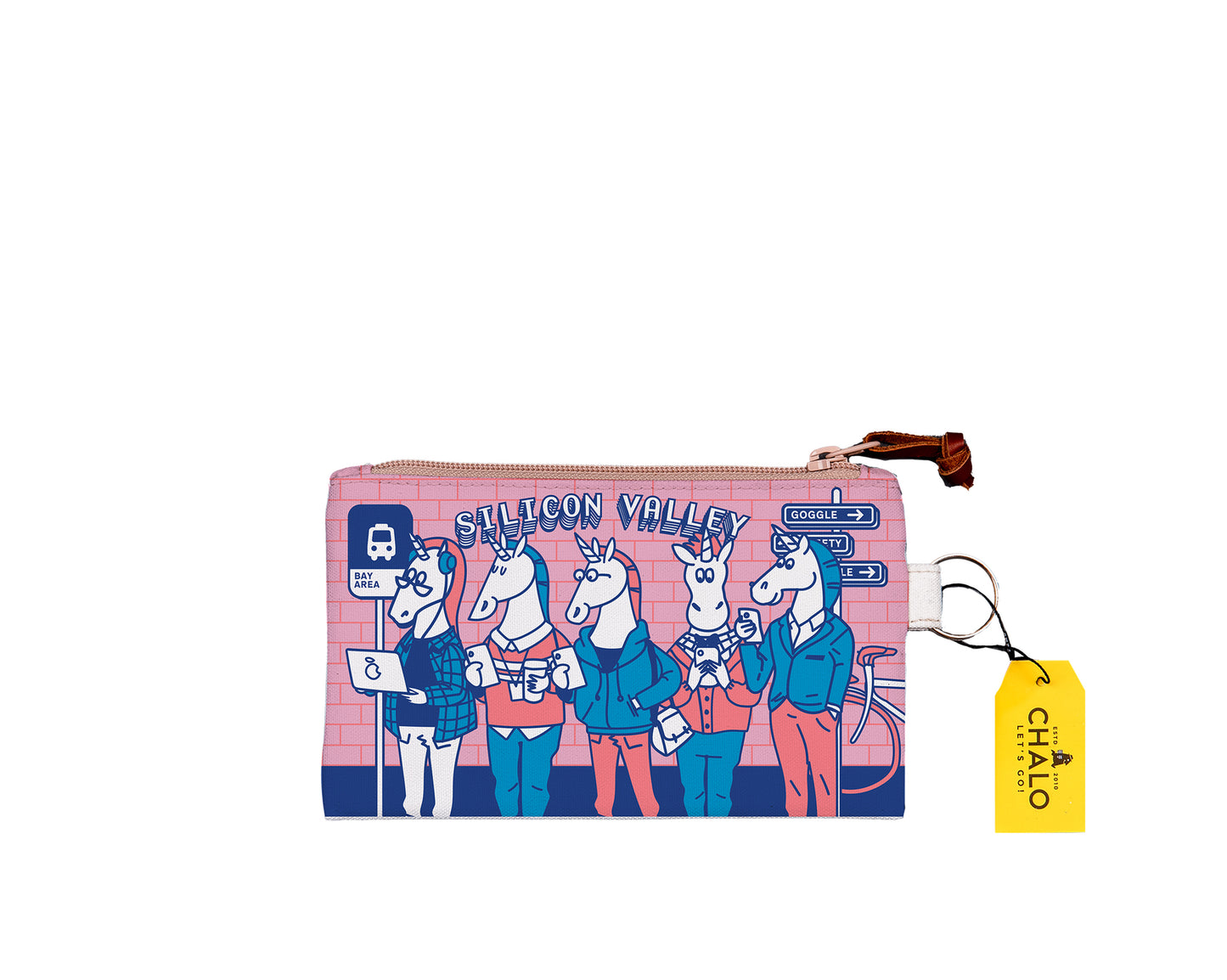 SF Silicon Valley Small Pouch