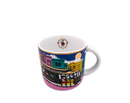 SF Gull Streetcar Porcelain Mug
