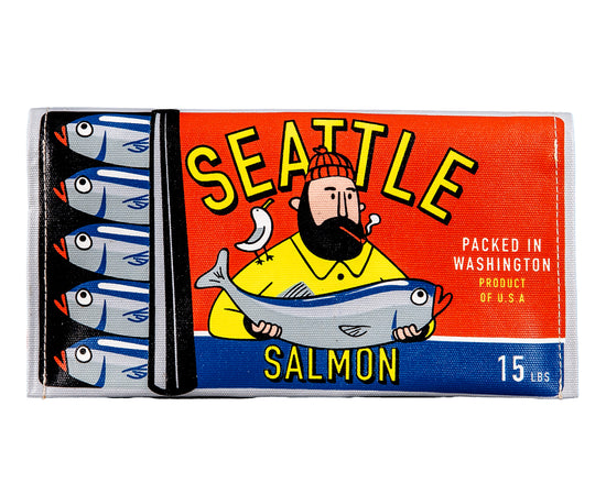 Seattle Salmon Can Travel Wallet