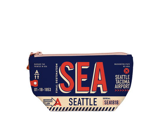 Seattle Luggage Tag Medium Pouch