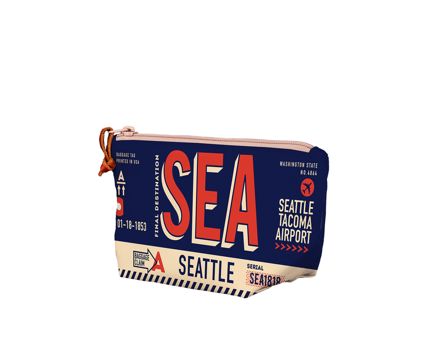 Seattle Luggage Tag Medium Pouch