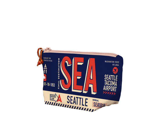 Seattle Luggage Tag Medium Pouch