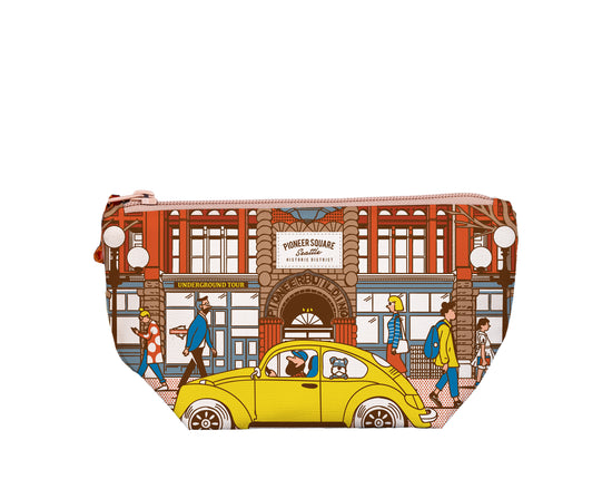 Seattle Underground Pioneer Square Medium Pouch