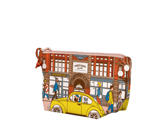 Seattle Underground Pioneer Square Medium Pouch